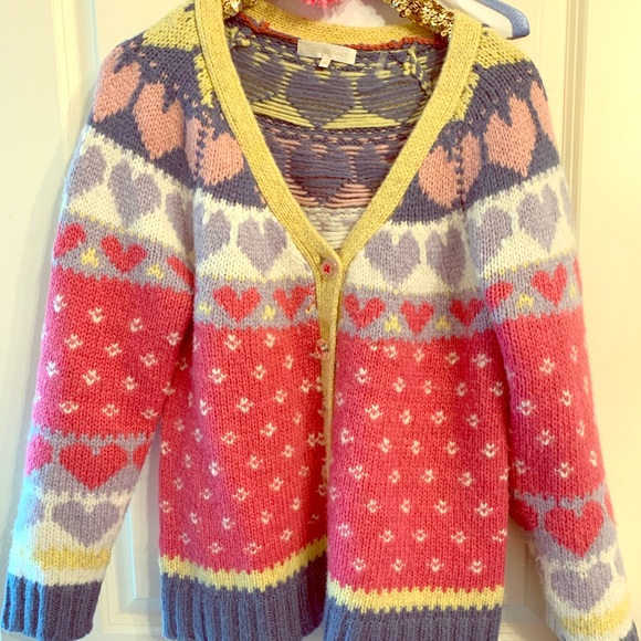 deena cardigan sweater loveshackfancy